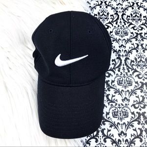 VINTAGE : NIKE : swoosh men’s golf 20XI VR Tour Black Flex Fit Pique Y2K dat hat